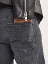 Jack & Jones JJIGLENN muske crne slim fit traperice