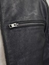Jack & Jones JJEDYLAN crna muska kozna jakna