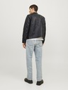 Jack & Jones JJEDYLAN crna muska kozna jakna