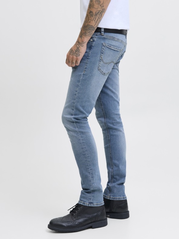 Jack & Jones Slimfit traperice JJIGlenn JJOriginal plave