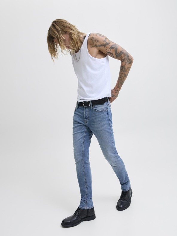 Jack & Jones Slimfit traperice JJIGlenn JJOriginal plave