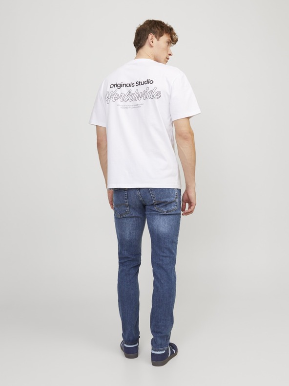 Jack & Jones Slimfit traperice JJIGlenn JJOriginal plave