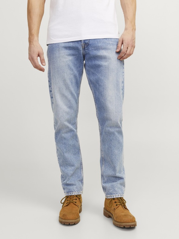 Jack & Jones JJICHRIS muske plave loosefit traperice