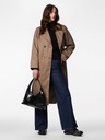 Pieces Smeđa zenski trench coat SCARLETT