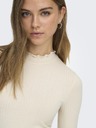 Jacqueline de Yong Top s dugim rukavom FRANSISKA sivi