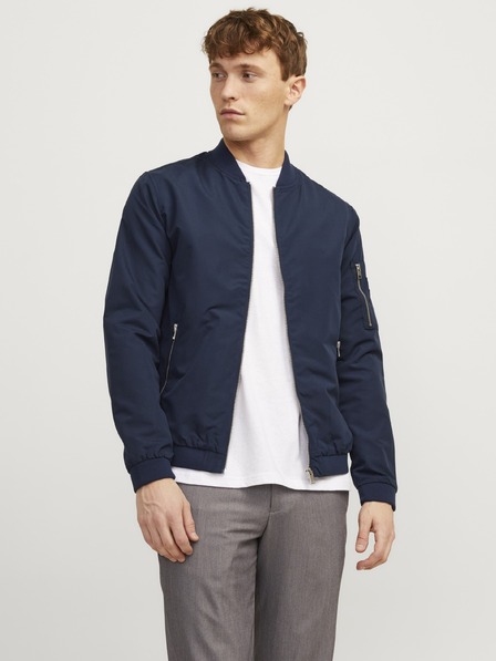 Jack & Jones Muški bomber JJERush navy blazer