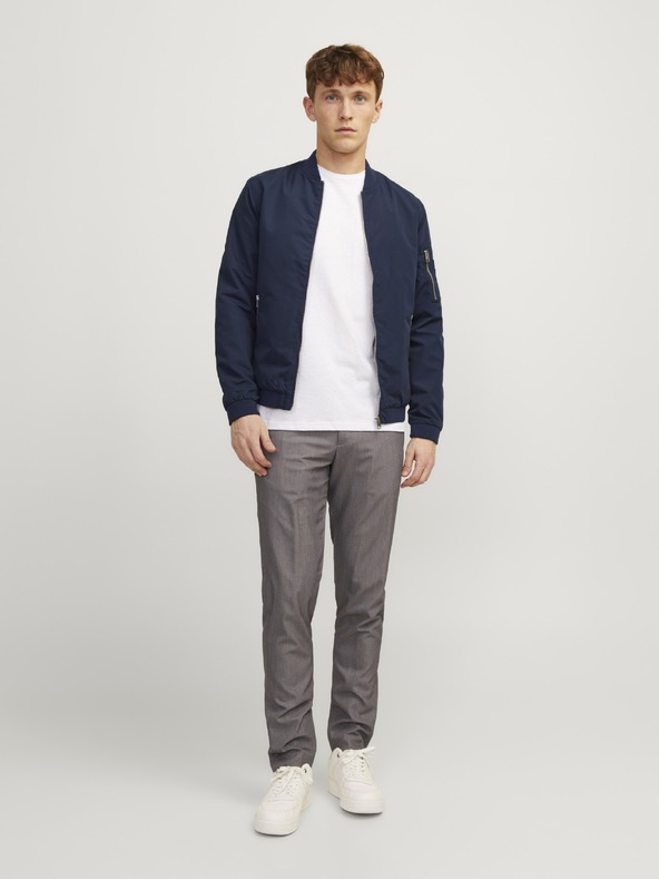Jack & Jones Muški bomber JJERush navy blazer