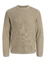 Jack & Jones Muški pleteni pulover moonbeam