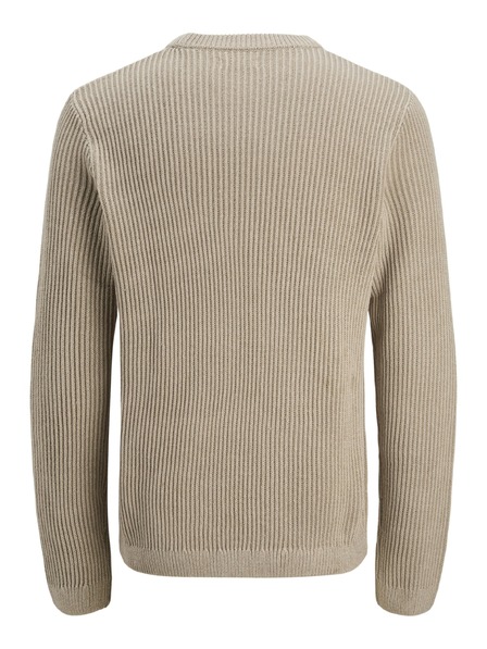 Jack & Jones Muški pleteni pulover moonbeam