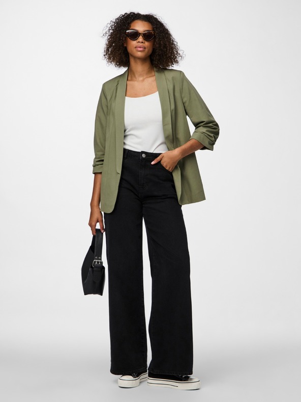 Pieces Zeleni blazer sa 3/4 rukavom