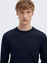 SELECTED Muški merino pulover navy blazer