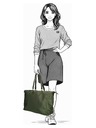 Enrico Benetti Torba Enrico Benetti Caroline 65024 Olive