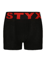 Styx Set od tri - dječji bokserski šorc Styx sportski elastičan šarene