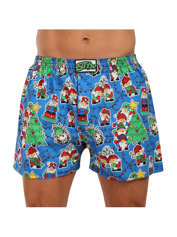 Styx Komplet od tri - muške kratke hlače Styx art klasična guma višebojne