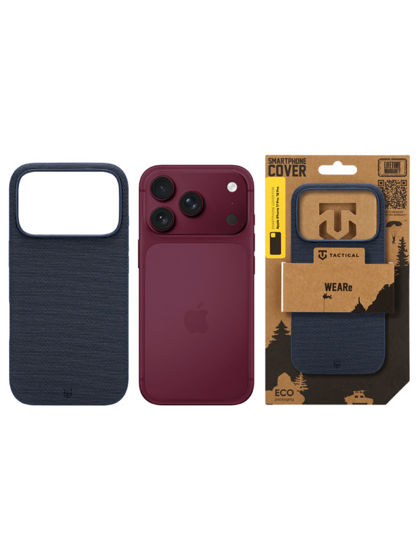 Tactical Tactical MagForce WEARe Zaštita za Apple iPhone 17 Pro/18 Pro Blue