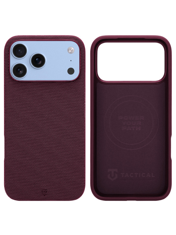 Tactical Tactical MagForce WEARe Zaštita za Apple iPhone 17 Pro Max/18 Pro Max Burgundy