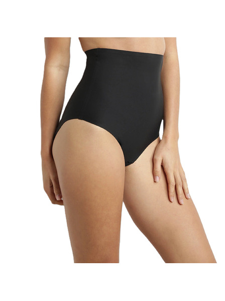 Bellinda INVISIBLE SILHOUETTE HIGH WAIST SLIP - Oblikovne ženske gaćice s visokim strukom - crna