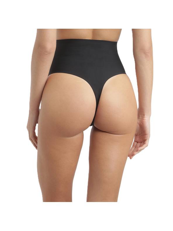 Bellinda INVISIBLE SILHOUETTE MID WAIST THONG - Ženski oblikovni string - crna