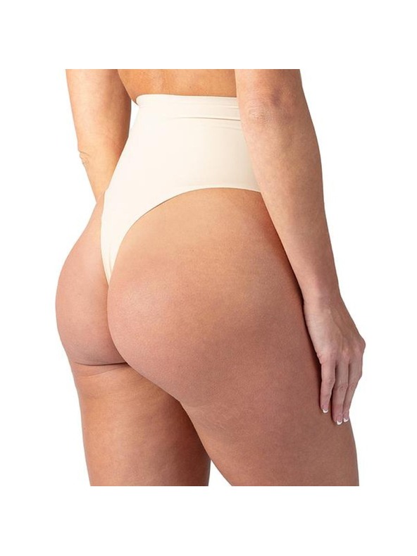 Bellinda INVISIBLE SILHOUETTE MID WAIST THONG - Ženski oblikovni string - tjelesne boje