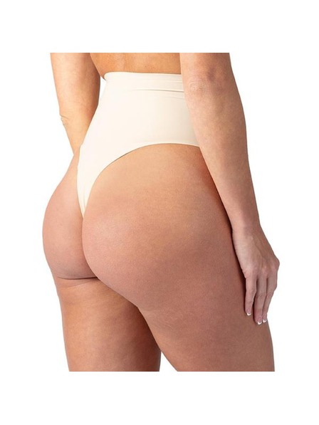 Bellinda INVISIBLE SILHOUETTE MID WAIST THONG - Ženski oblikovni string - tjelesne boje