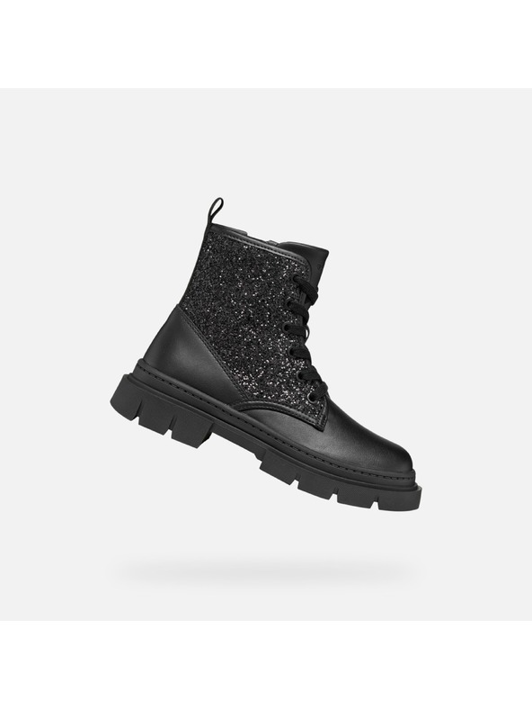 Geox Crna djevojčačka gležnjača Geox Karsyn