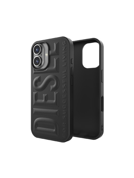 Diesel Diesel 3D zaštita za iPhone 16 Biscotto crna 60209