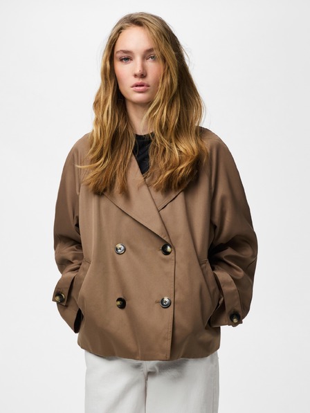 Pieces Ženski kratki trench kaput SCARLETT