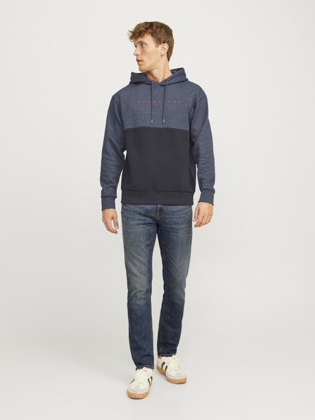 Jack & Jones JJICLARK plave muske regular fit traperice