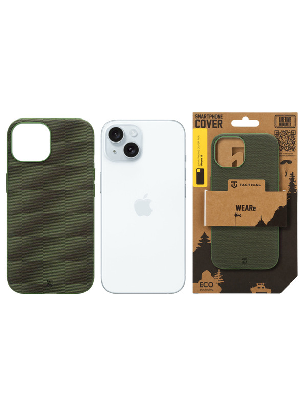 Tactical Tactical MagForce WEARe Zaštita za Apple iPhone 15 Forest Green