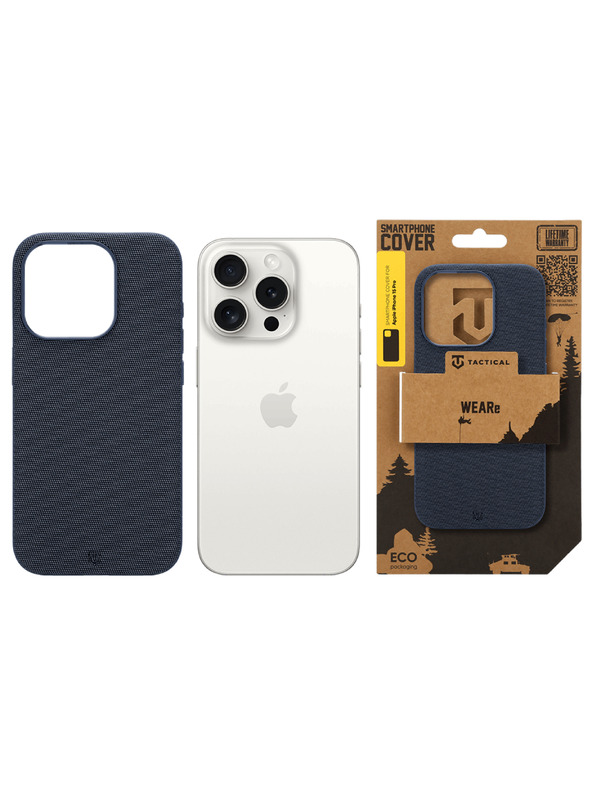 Tactical Tactical MagForce WEARe Zaštita za Apple iPhone 15 Pro Blue