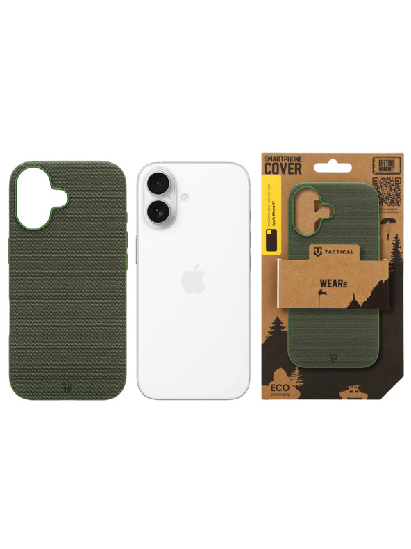 Tactical Tactical MagForce WEARe Zaštita za Apple iPhone 17 Forest Green