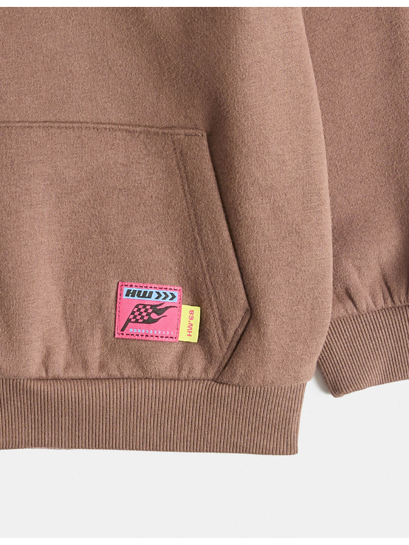 Marks & Spencer Hoodie s motivom Hot Wheels™ s visokim udjelom pamuka (2–8 godina) Marks & Spencer smeđa