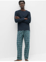Marks & Spencer Marks & Spencer Green Check Pure Cotton Pidžama set