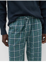 Marks & Spencer Marks & Spencer Green Check Pure Cotton Pidžama set