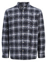 Jack & Jones Flanelaška moška karirano uzorovana košulja navy