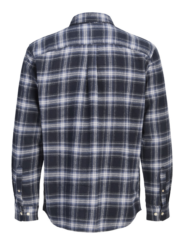 Jack & Jones Flanelaška moška karirano uzorovana košulja navy