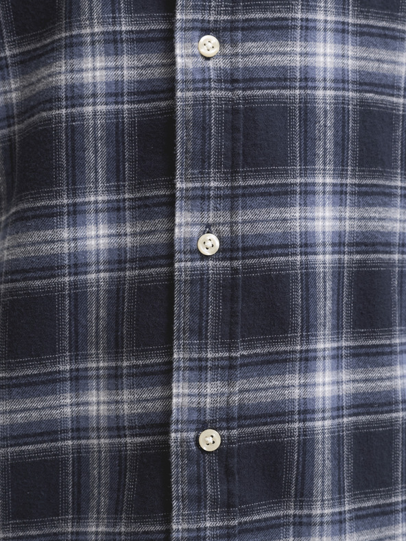 Jack & Jones Flanelaška moška karirano uzorovana košulja navy