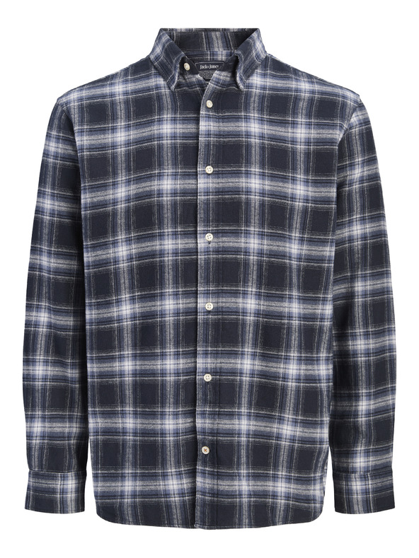 Jack & Jones Flanelaška moška karirano uzorovana košulja navy