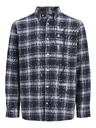 Jack & Jones Flanelaška moška karirano uzorovana košulja navy