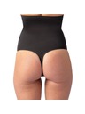 Bellinda INVISIBLE SILHOUETTE HIGH WAIST THONG - Ženske tanga za modeliranje s visokim strukom - crna