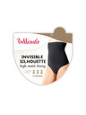 Bellinda INVISIBLE SILHOUETTE HIGH WAIST THONG - Ženske tanga za modeliranje s visokim strukom - crna