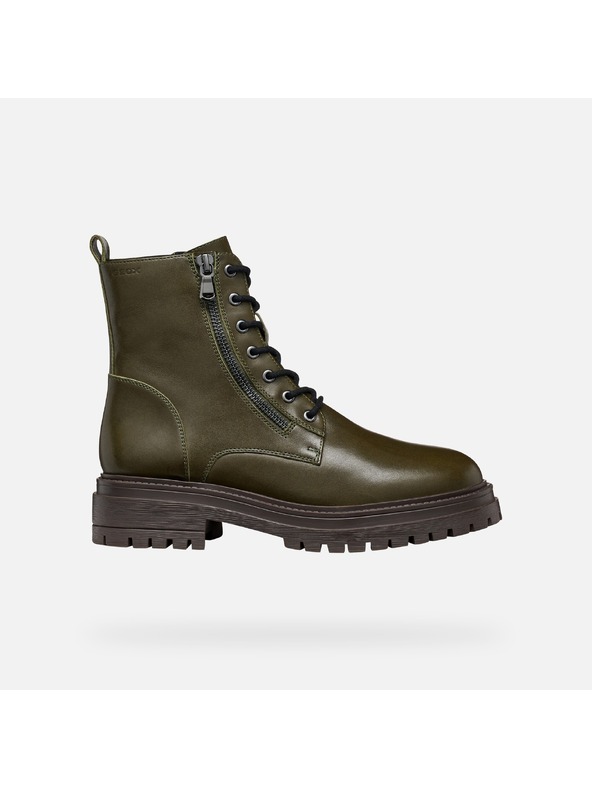 Geox Khaki ženska gležnjača Geox Iridea