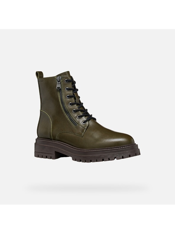 Geox Khaki ženska gležnjača Geox Iridea