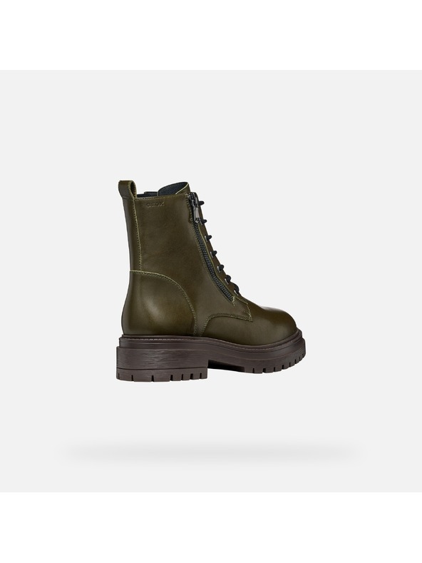 Geox Khaki ženska gležnjača Geox Iridea