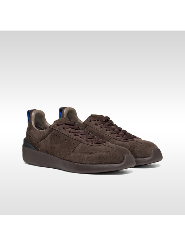 Geox Tamno smeđe ženske tenisice Geox GXRN-02