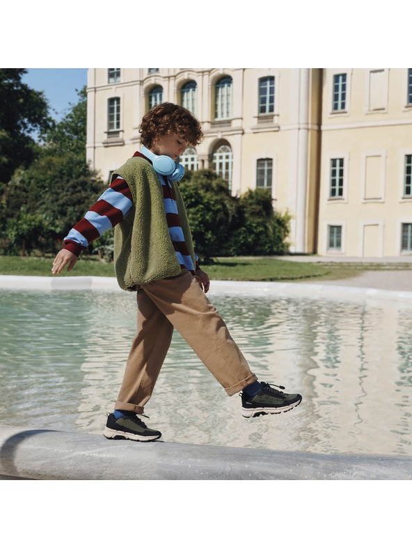 Geox Khaki dječačke tenisice Geox Flexyper Plus