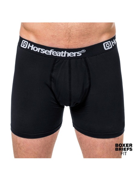 Horsefeathers Bokserke Dynasty Long 3Pack - heather anthracite