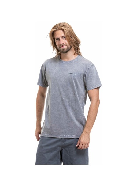 Meatfly Meatfly muške majice Core Pewter Acid Wash