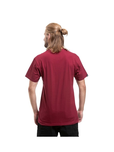 Meatfly Meatfly muške majice MF Logo Brown Red