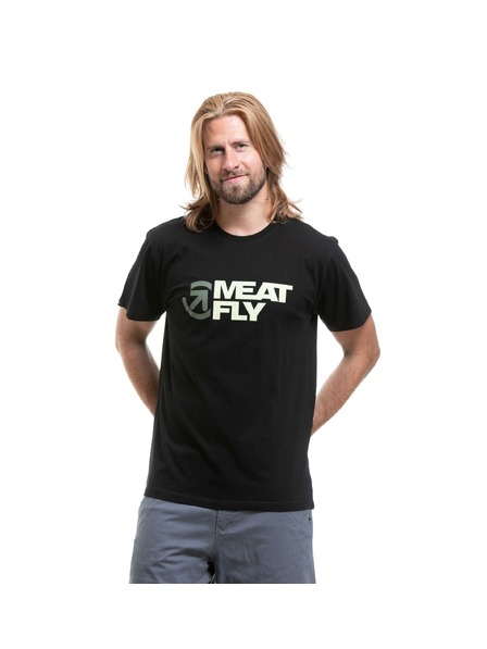Meatfly Meatfly muške majice Revital Black / Green